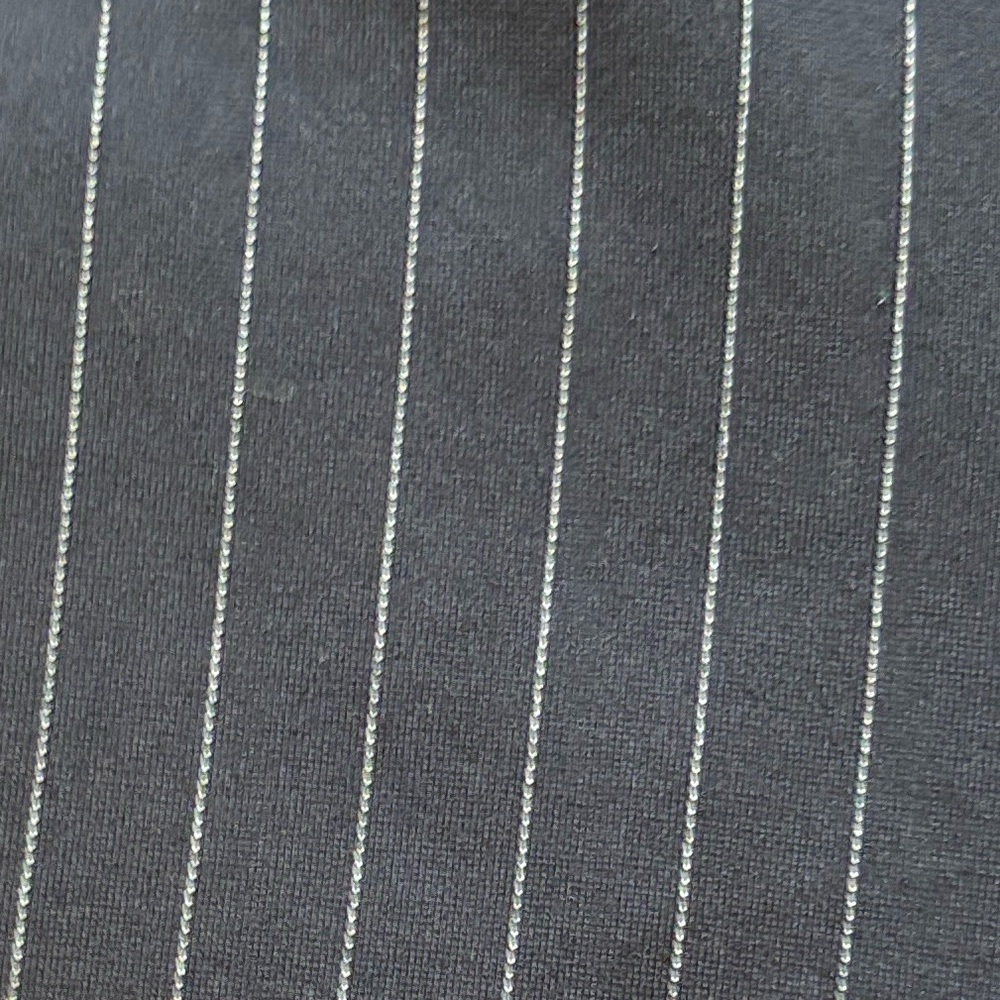 Liverpool Navy Pinstripe Cropped Pants NWOT - Picture 6 of 12